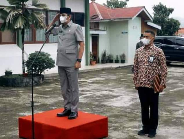Walikota Deri Asta Pimpin Upacara Peringatan Hari Agraria di Kota Sawahlunto